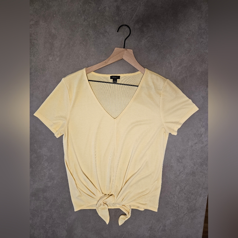 Ann Taylor Tie-Up Shirt